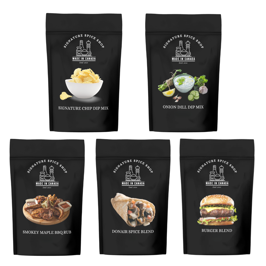 Curated Mini's: Spices & Dips