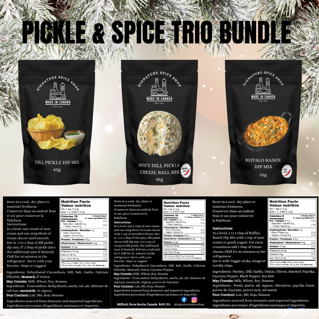 Pickle & Spice Trio Bundle