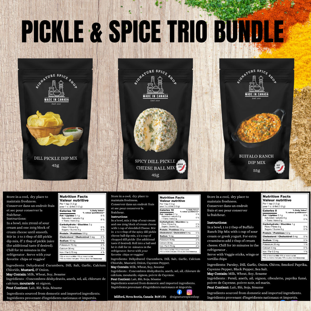 Pickle & Spice Trio Bundle