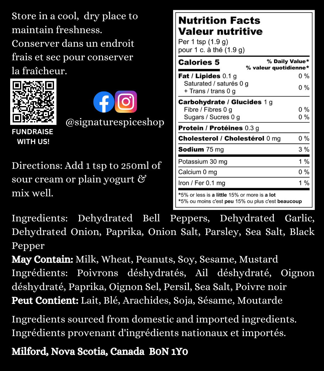 Signature Chip Dip Mix