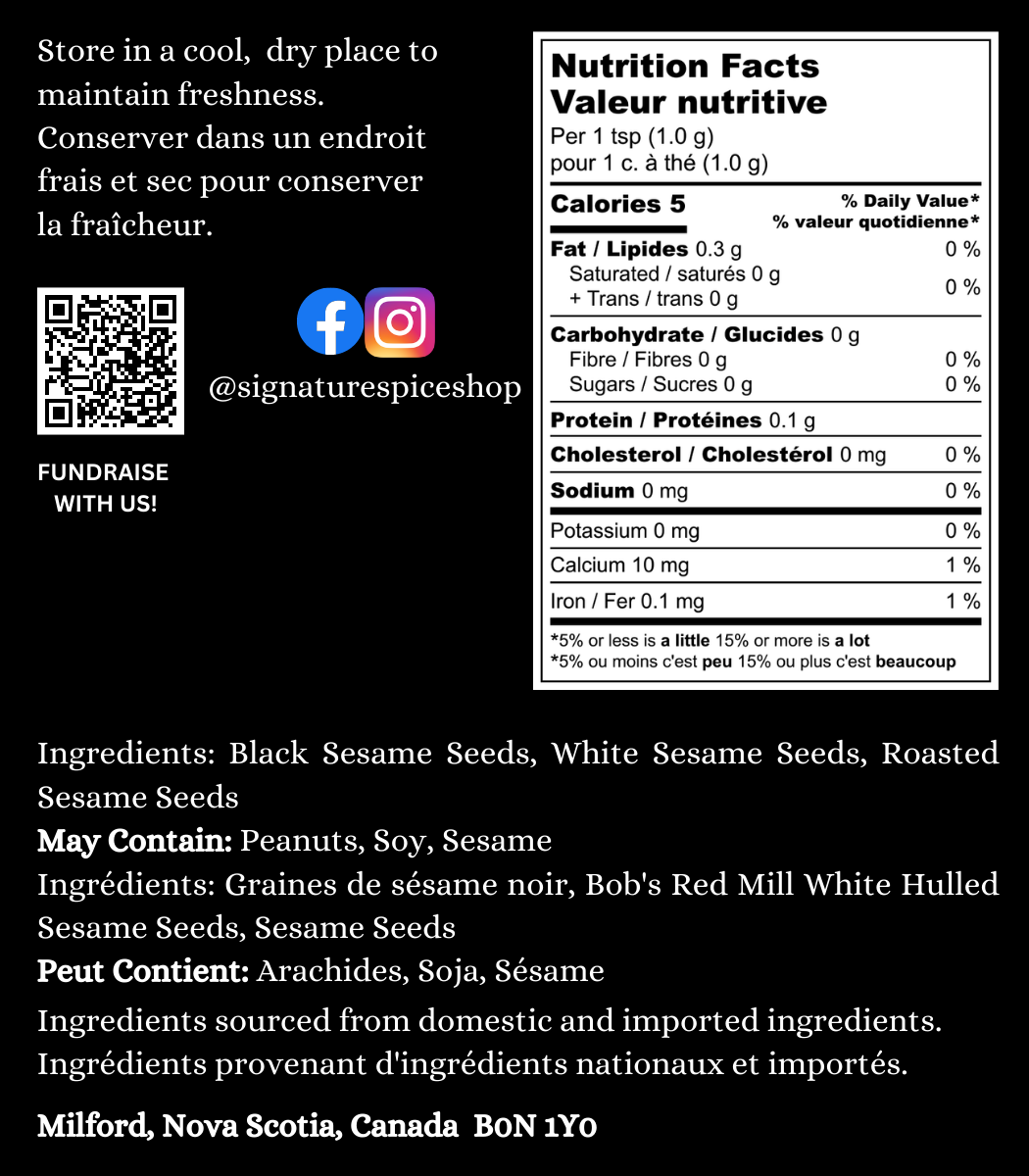 Tri Color Sesame Seeds